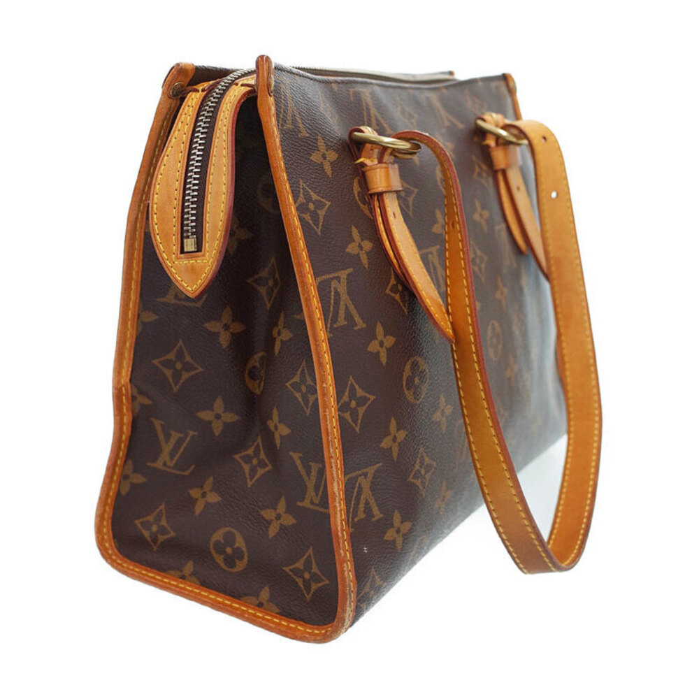 Louis Vuitton Popincourt Monogram Leather Bag Brown Shoulder